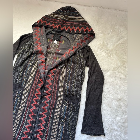 Johnny Was Women's Embroidered Duster size XS - Picture 3 of 5